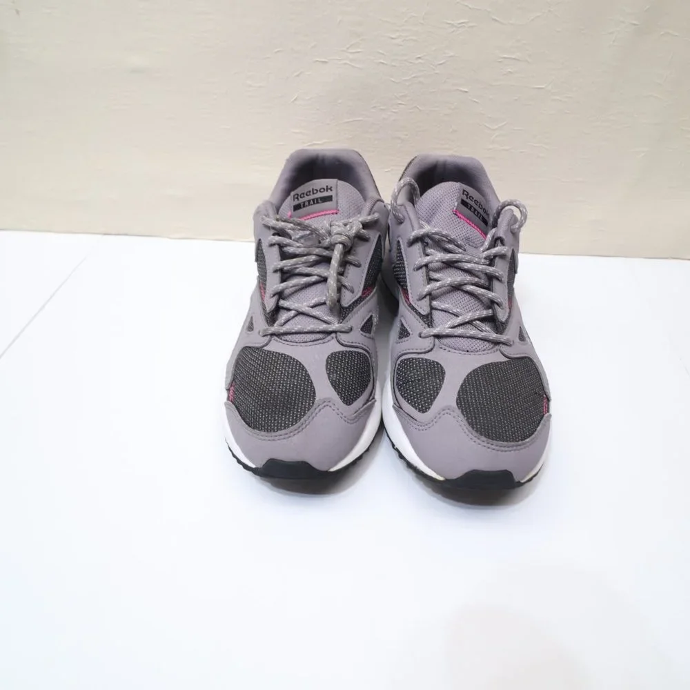Reebok Trail Shoes Womens 9 Fuel Foam Gray Pink Charcoal White Athletic - Picture 10 of 14